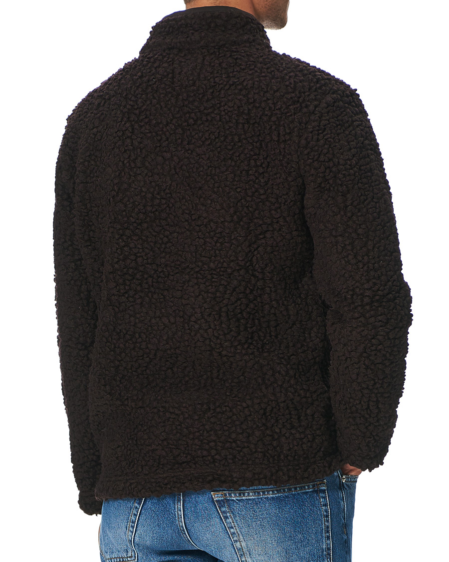 Herren | Pullover | NN07 | Morten Fleece Full Zip Brown