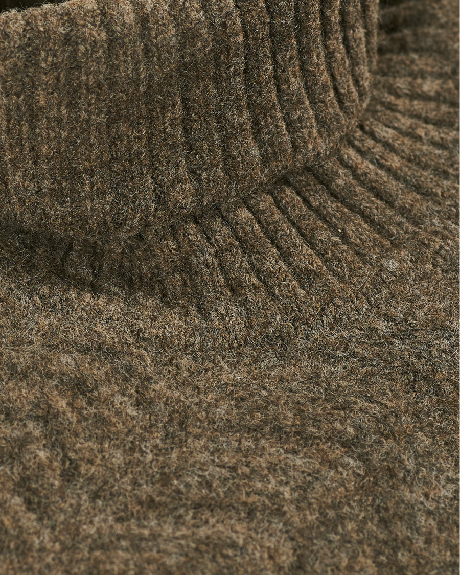 Herren | Pullover | NN07 | Bert Heavy Knitted Rollneck Clay