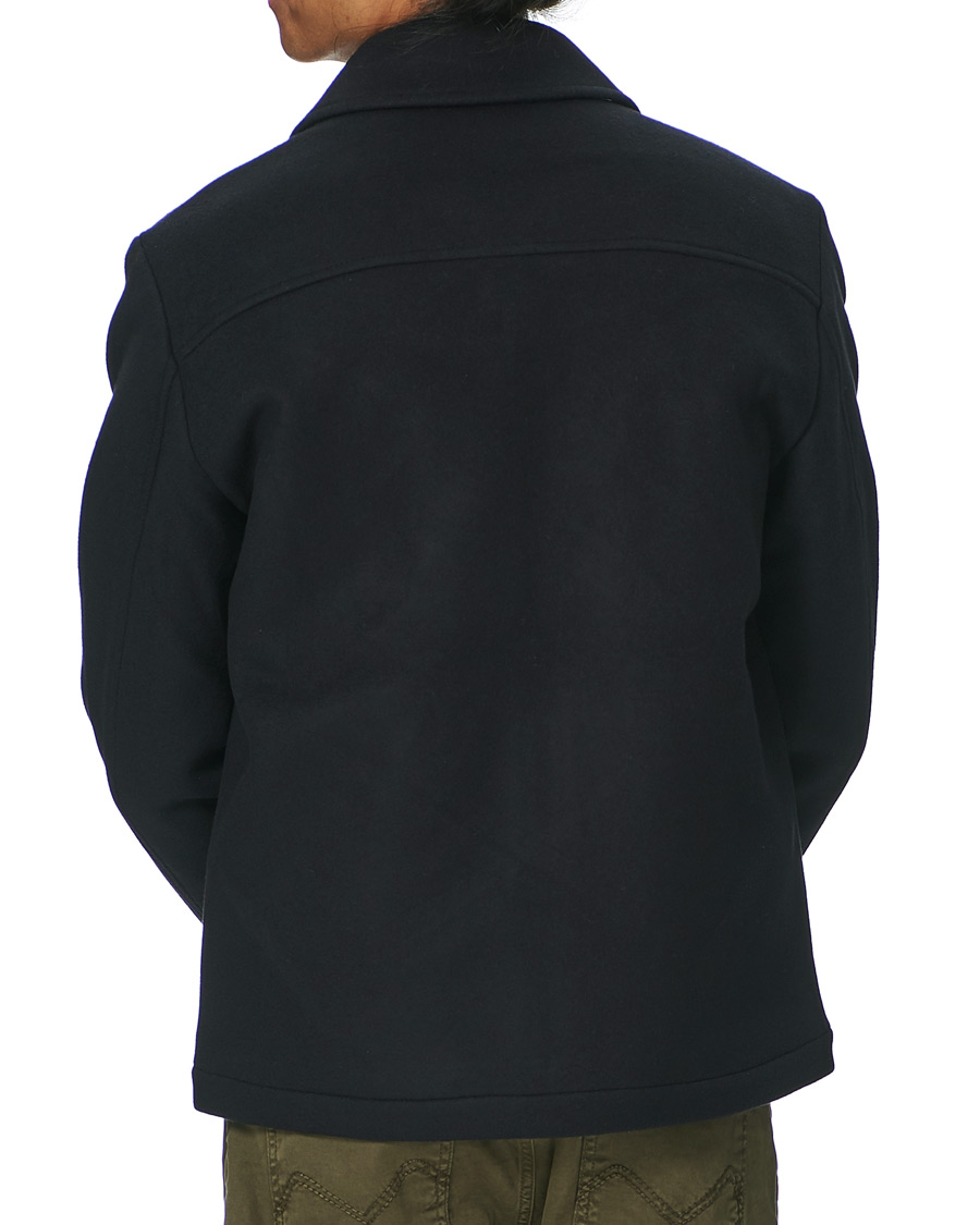 Herren | Jacken | NN07 | Gael Wool Flight Jacket Navy Blue