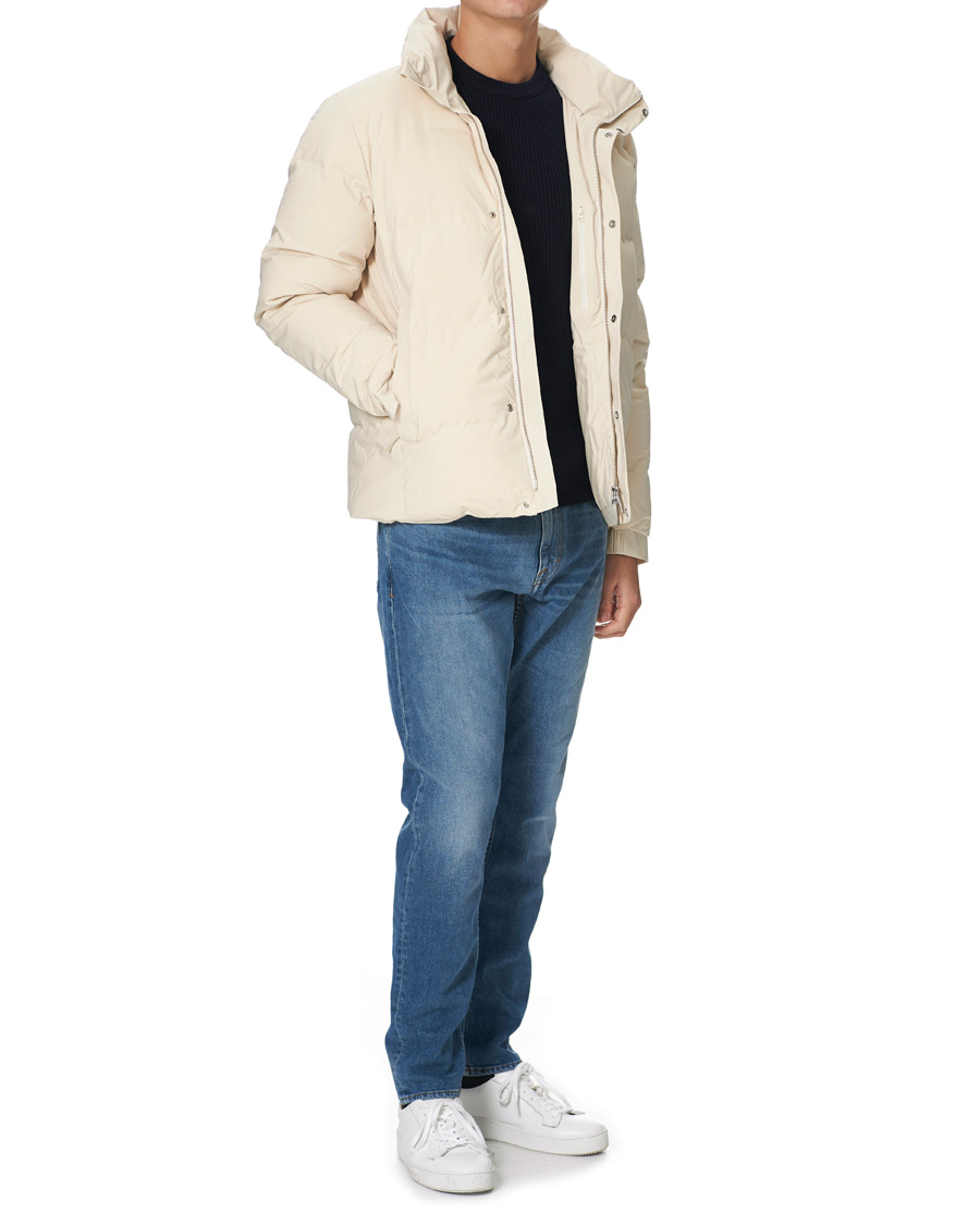 Herren | Jacken | NN07 | Golfie Short Down Puffer Jacket Ecru