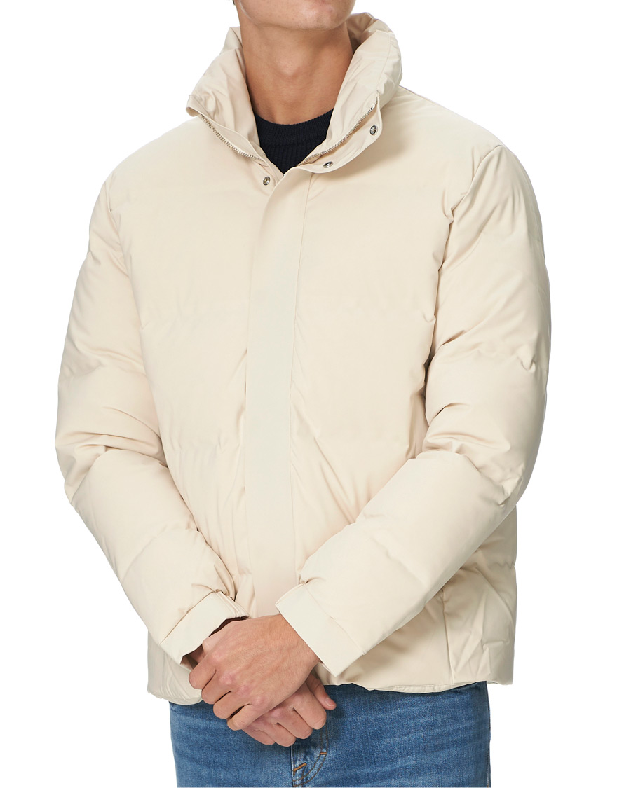 Herren | Jacken | NN07 | Golfie Short Down Puffer Jacket Ecru