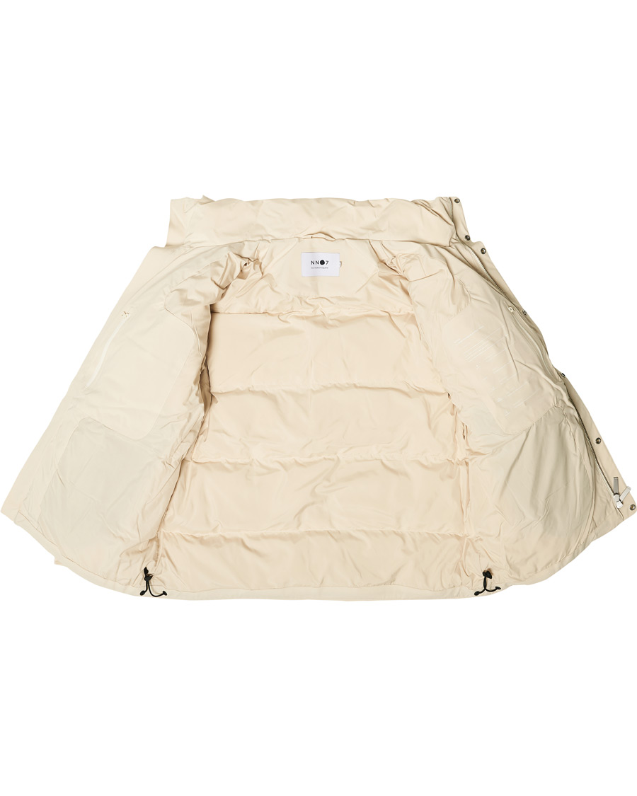 Herren | Jacken | NN07 | Golfie Short Down Puffer Jacket Ecru