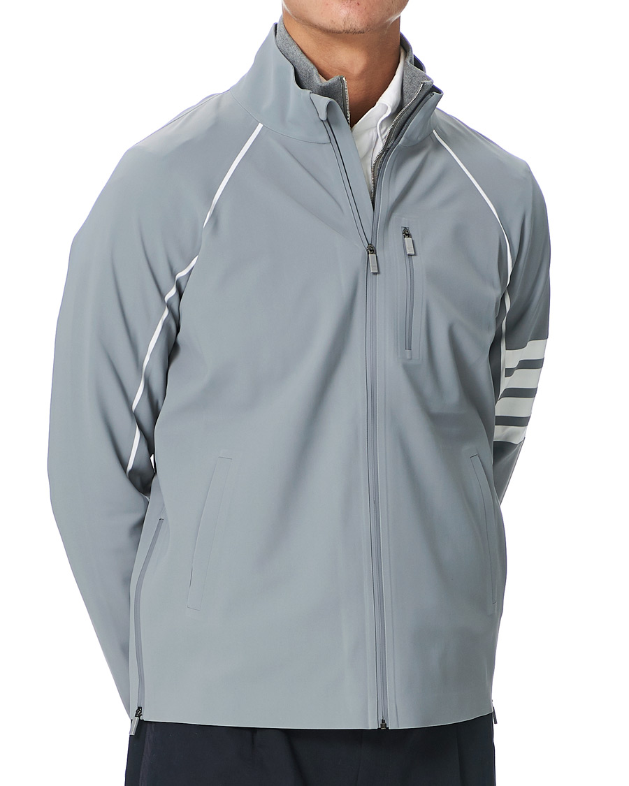 Herren | Jacken | Thom Browne | 4 Bar Tokio Compression Jacket Light Grey