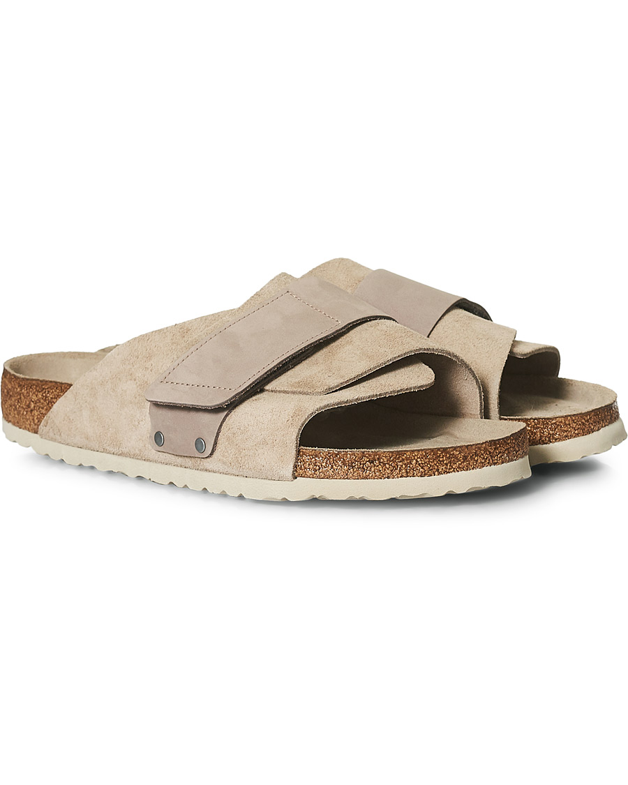 Herren | | BIRKENSTOCK | Kyoto Soft Footbed Gray Taupe