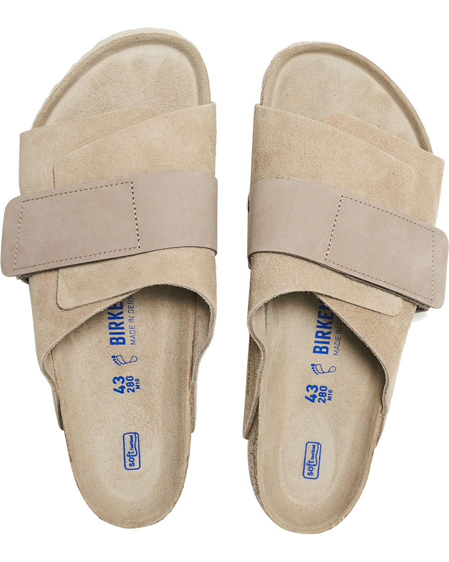 Herren | | BIRKENSTOCK | Kyoto Soft Footbed Gray Taupe