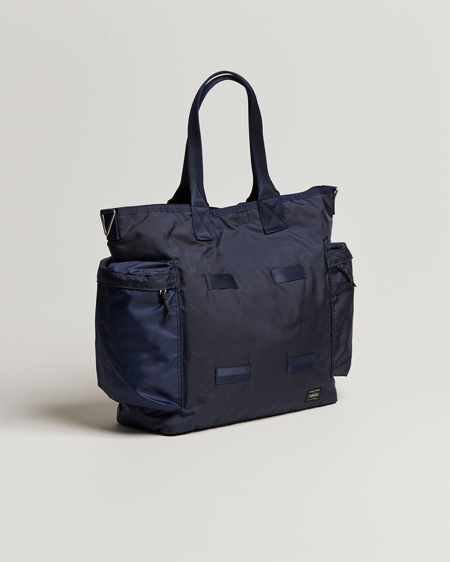 Herren | Taschen | Porter-Yoshida & Co. | Force 2Way Tote Bag Navy Blue
