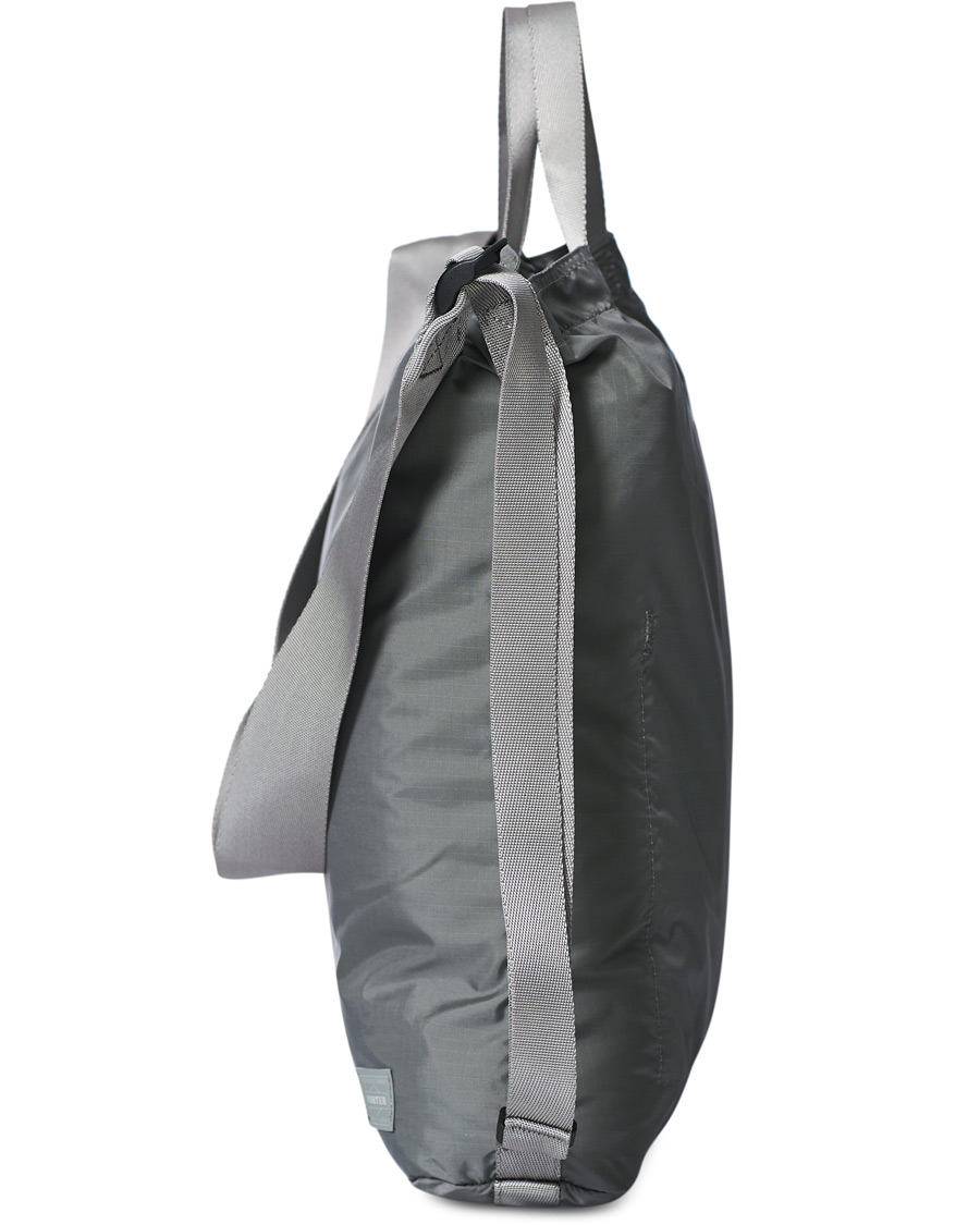 Herren | Porter-Yoshida & Co. Flex 2Way Shoulder Bag Grey | Porter-Yoshida & Co. | Flex 2Way Shoulder Bag Grey