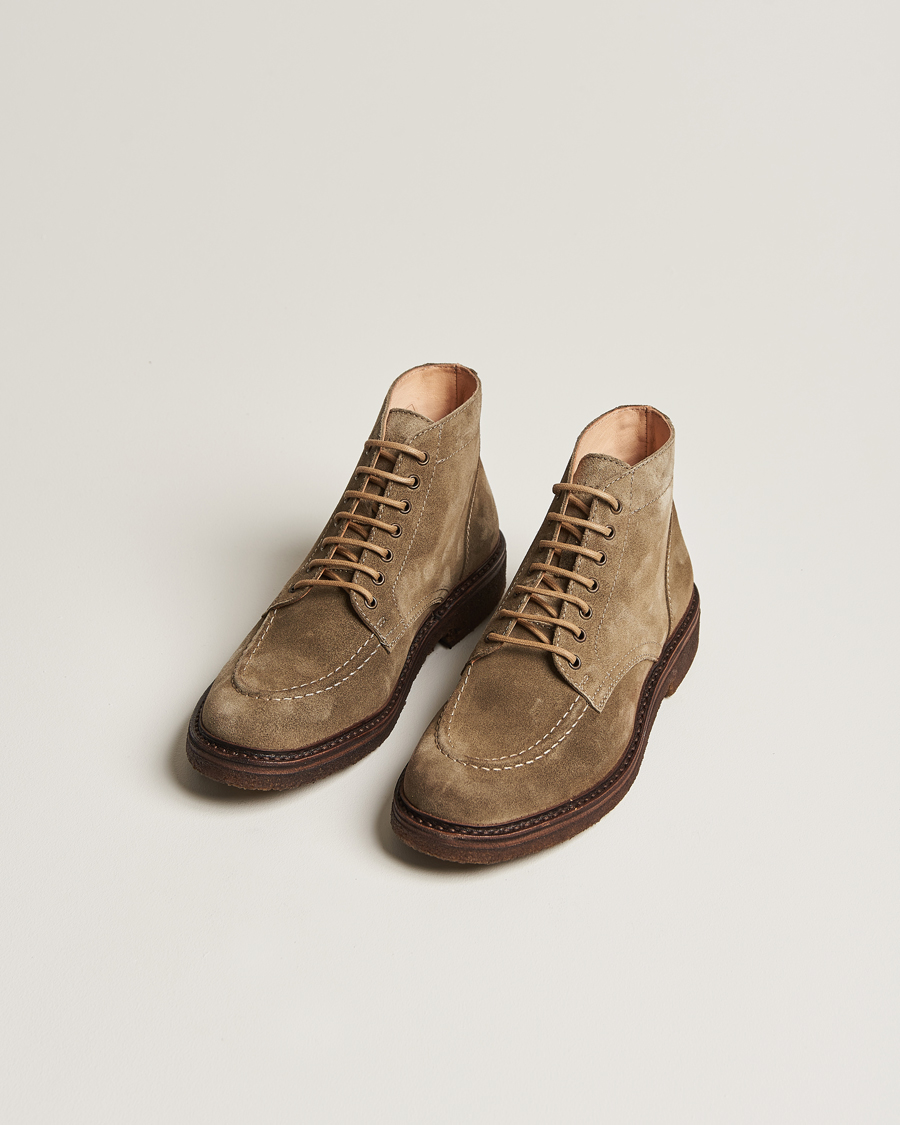 Herren | Astorflex | Astorflex | Nuvoflex Lace Up Boot Stone Suede