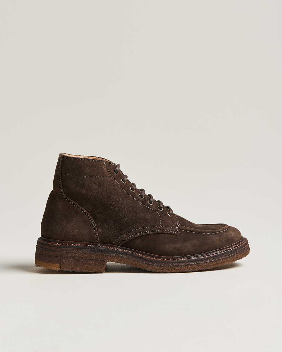 Herren | Boots | Astorflex | Nuvoflex Lace Up Boot Dark Brown Suede