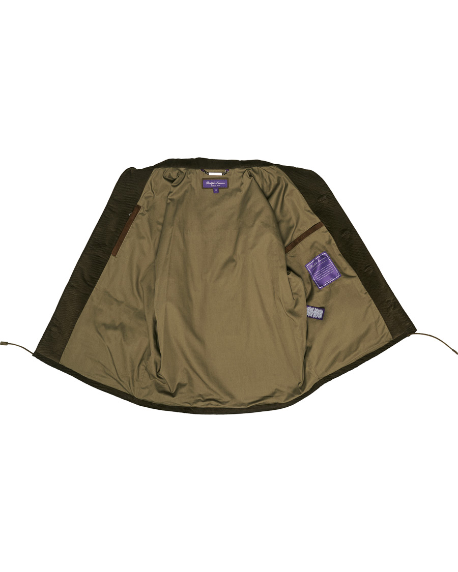 Herren | Jacken | Ralph Lauren Purple Label | Seymour Wale Corduroy Jacket Dark Green