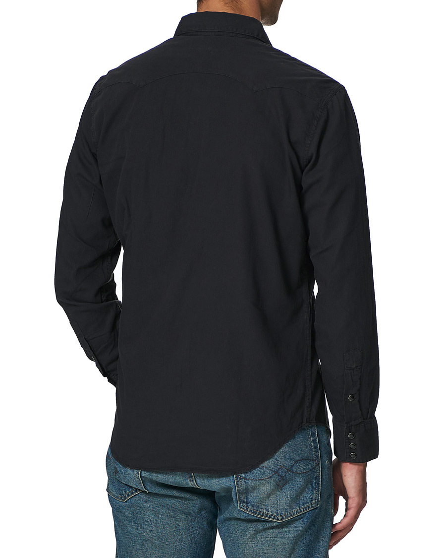 Herren | Hemden | RRL | Buffalo Western Shirt Polo Black
