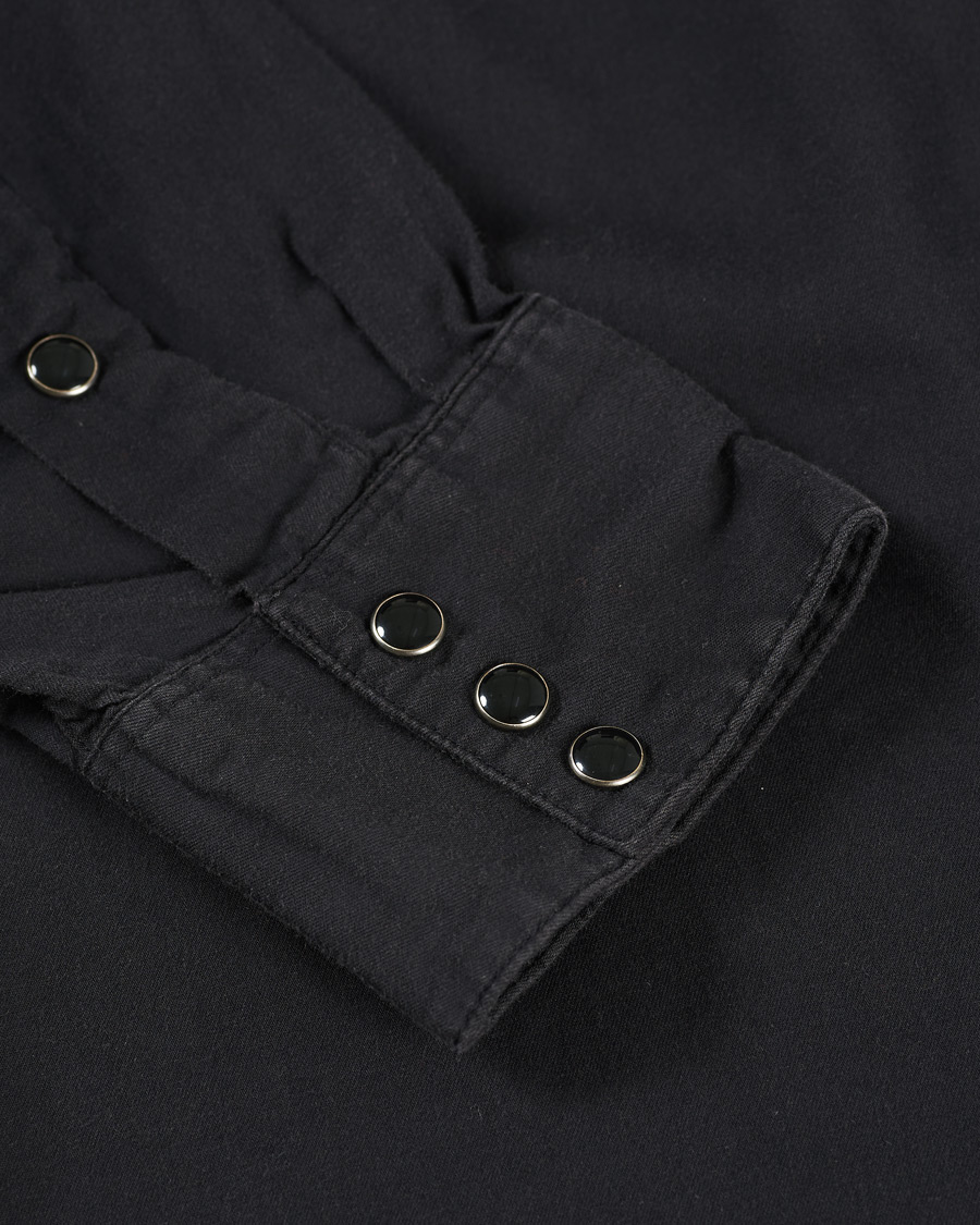 Herren | Hemden | RRL | Buffalo Western Shirt Polo Black