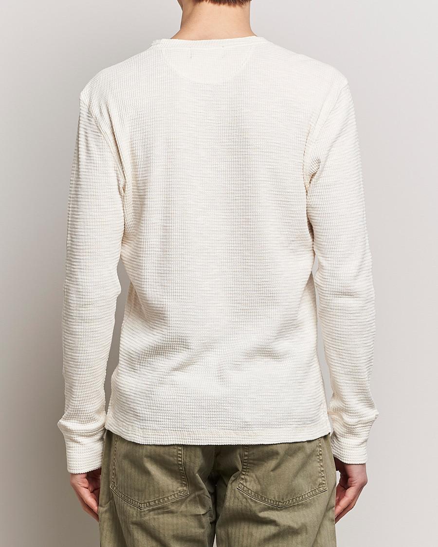 Herren | Pullover | RRL | Long Sleeve Henley Paper White