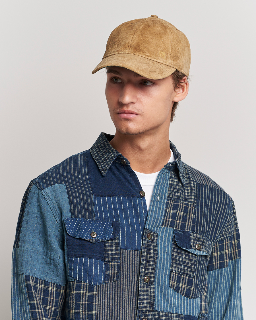 Herren | Hüte & Mützen | RRL | Rough Out Baseball Cap Brown