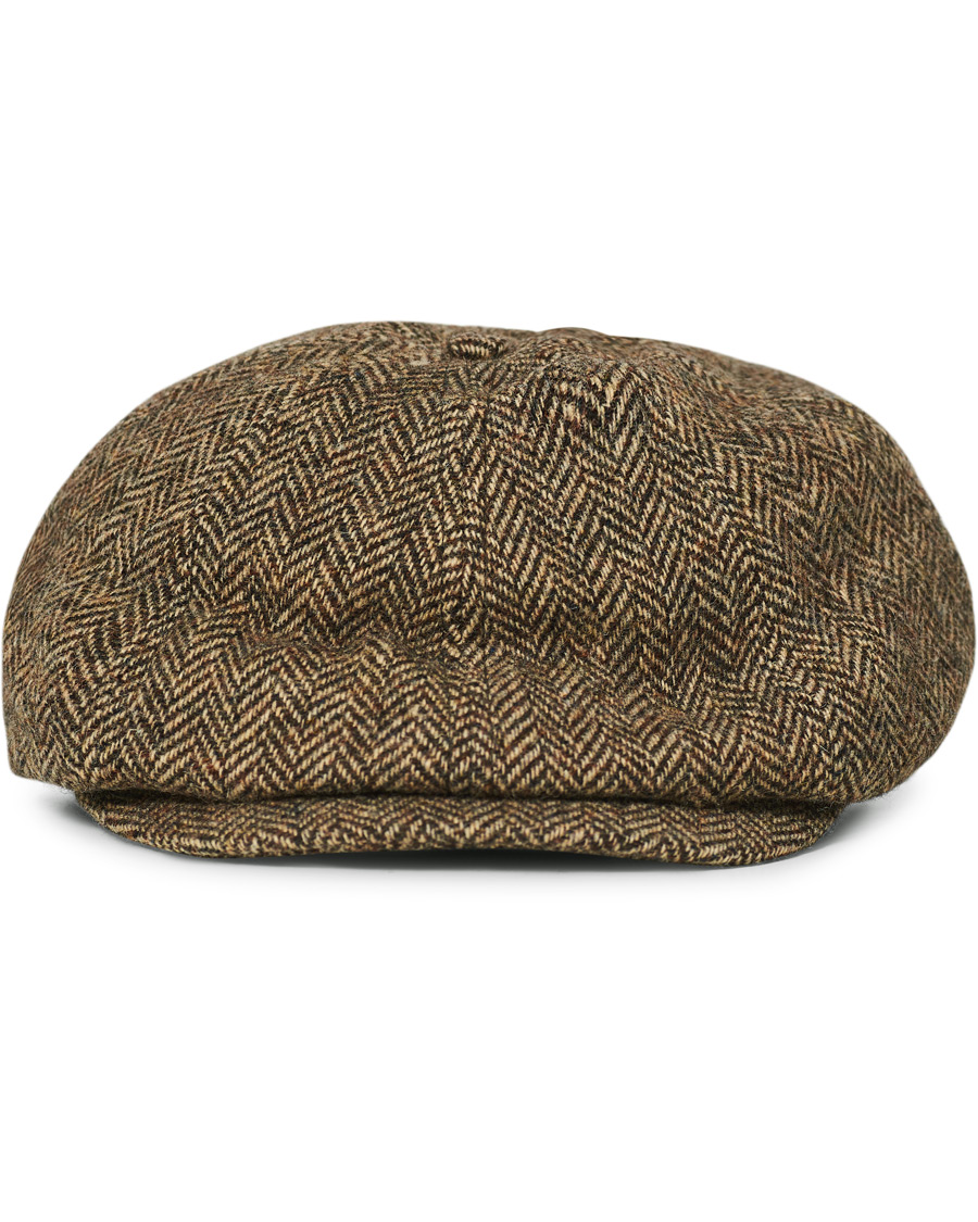 Herren | RRL Newsboy Cap Black/Tan | RRL | Newsboy Cap Black/Tan
