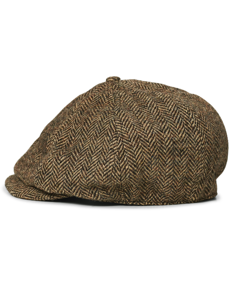 Herren | RRL Newsboy Cap Black/Tan | RRL | Newsboy Cap Black/Tan