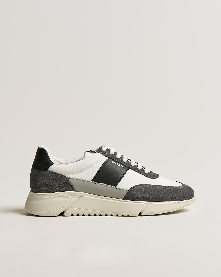 Herren | Axel Arigato Genesis Vintage Runner Sneaker White/Grey Suede | Axel Arigato | Genesis Vintage Runner Sneaker White/Grey Suede