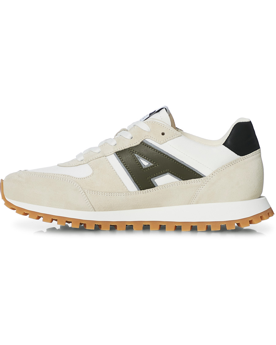 Herren | Axel Arigato Aeon Running Sneaker Beige/Green | Axel Arigato | Aeon Running Sneaker Beige/Green