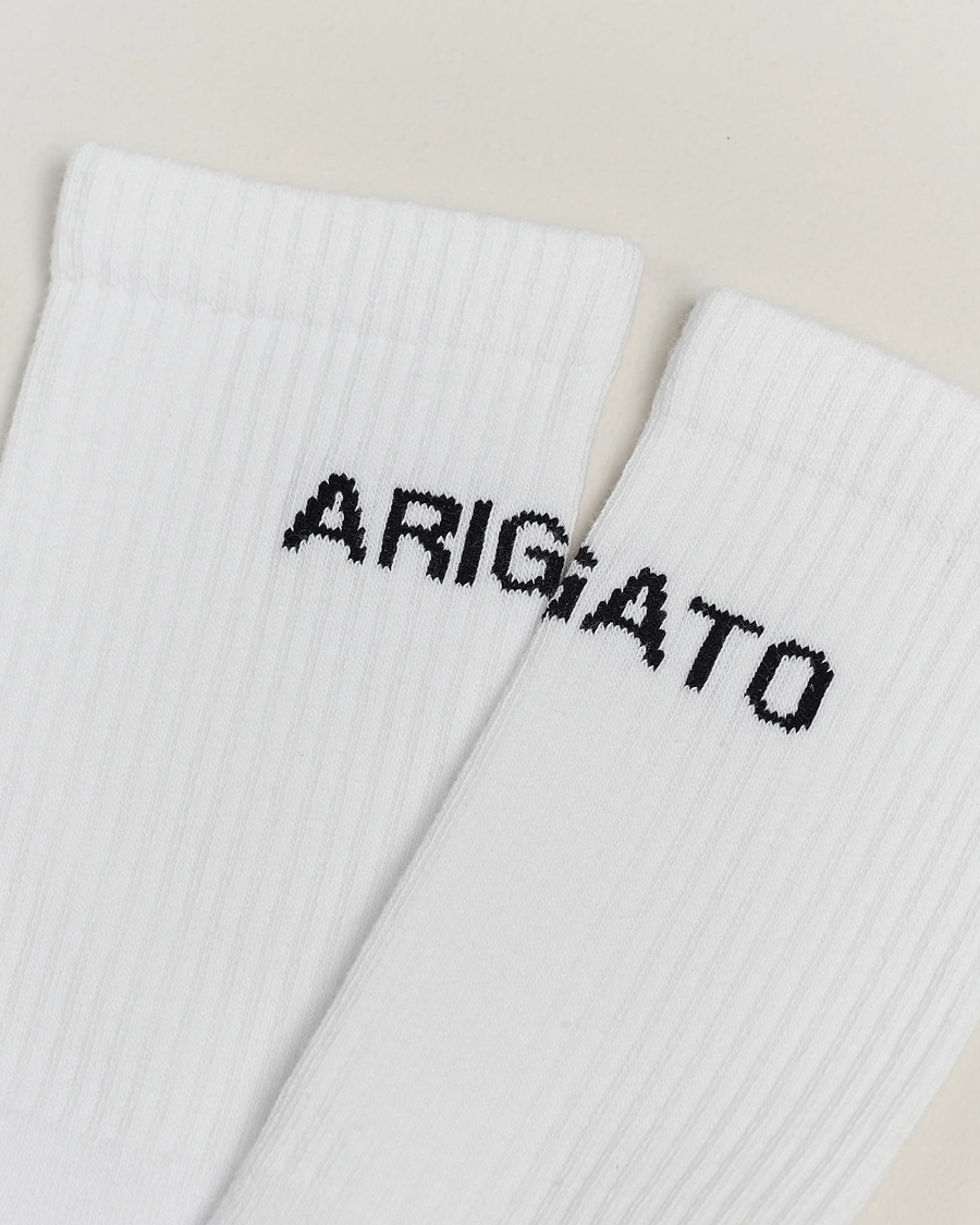 Herren | Axel Arigato | Axel Arigato | Logo Tube Sock White
