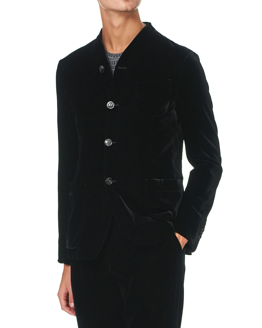 Herren | Sakkos | Giorgio Armani | Velvet Evening Jacket Black