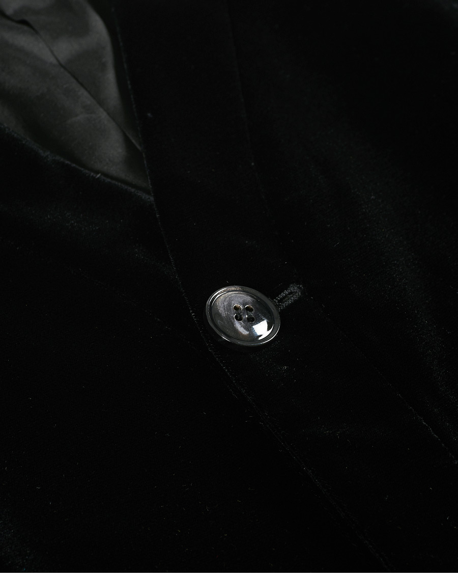 Herren | Sakkos | Giorgio Armani | Velvet Evening Jacket Black