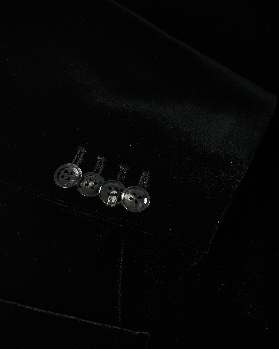 Herren | Sakkos | Giorgio Armani | Velvet Evening Jacket Black