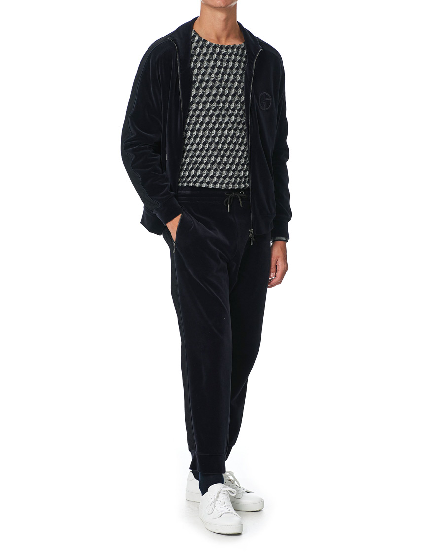 Herren | Hosen | Giorgio Armani | Jersey Ciniglia Jogging Pants Navy