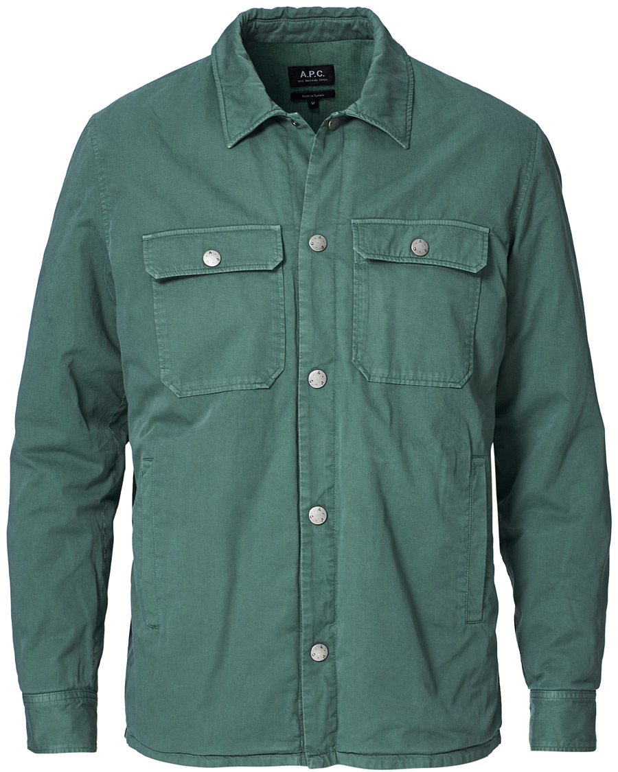 Herren | Jacken | A.P.C. | Chino Cotton Overshirt Military Khaki