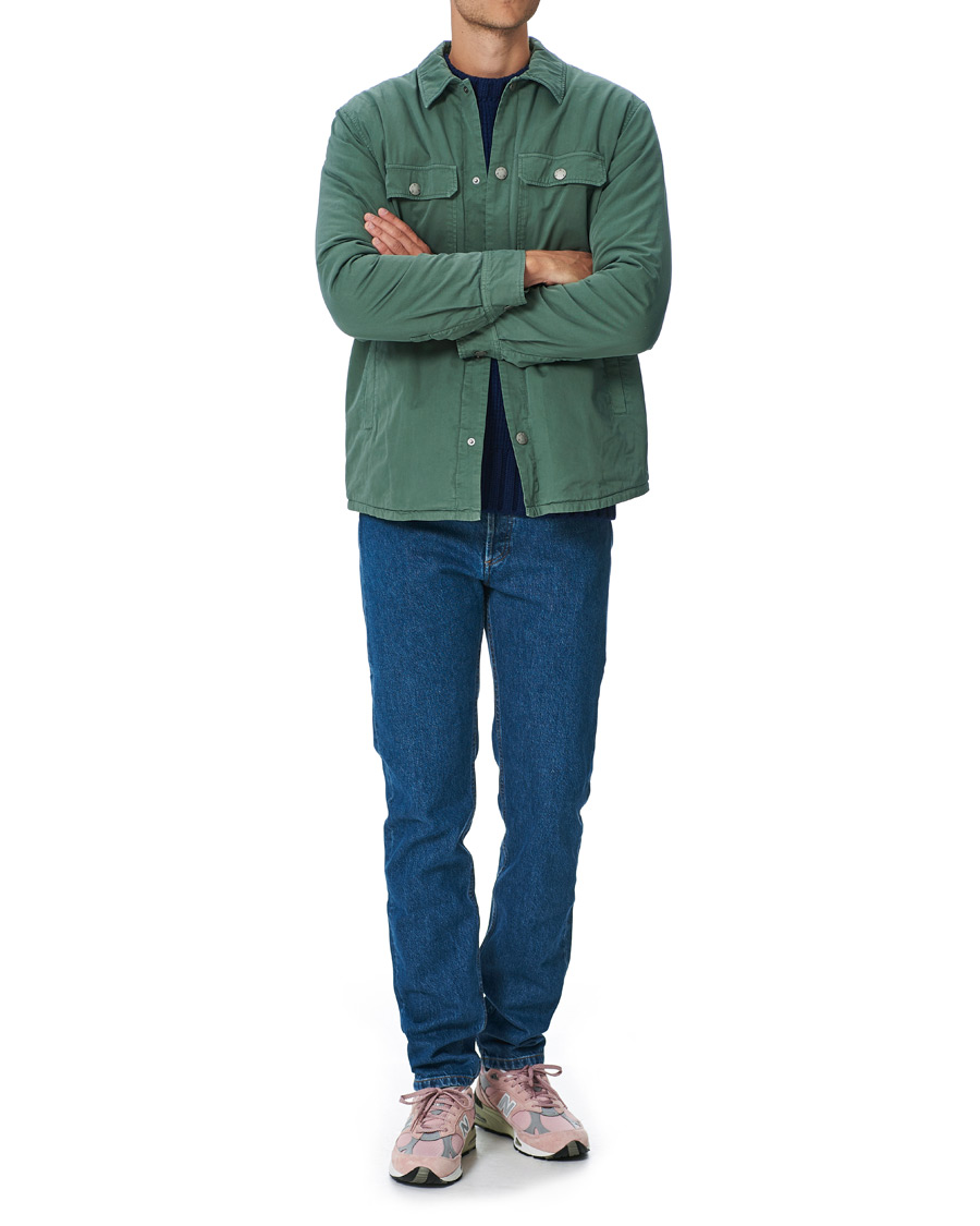 Herren | Jacken | A.P.C. | Chino Cotton Overshirt Military Khaki
