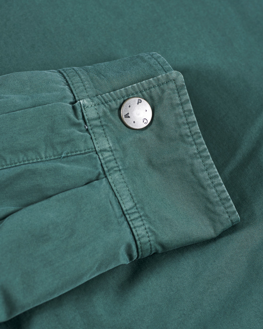 Herren | Jacken | A.P.C. | Chino Cotton Overshirt Military Khaki