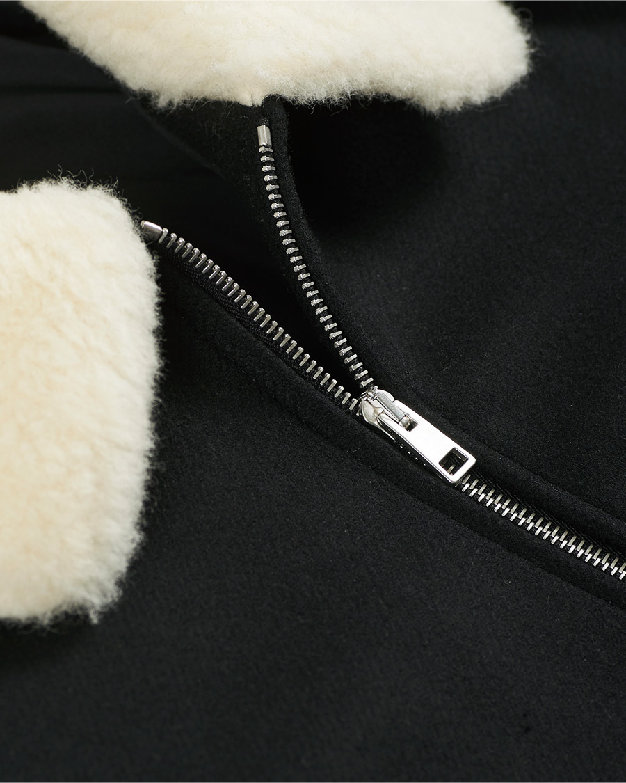 Herren | Jacken | A.P.C. | Ben Shearling Bomber Jacket Black