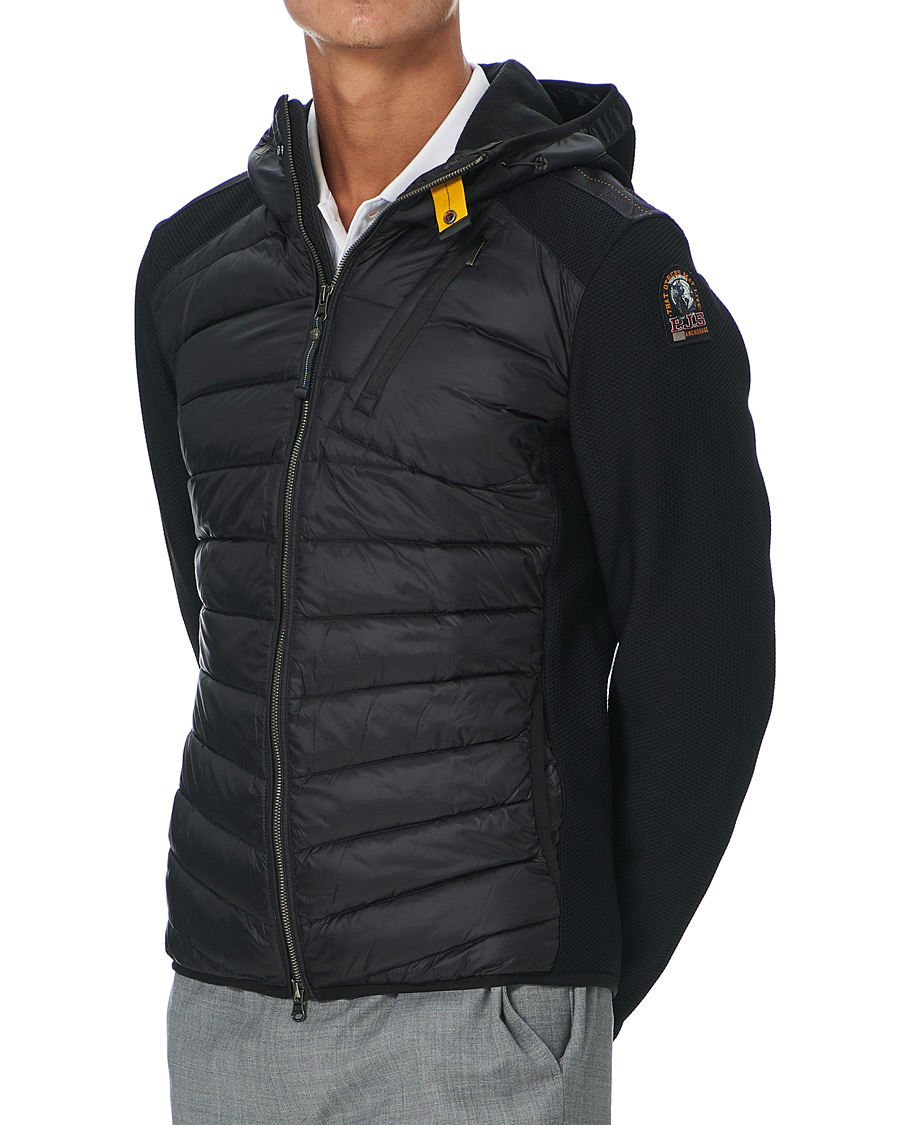 Herren | Jacken | Parajumpers | Nolan Hybrid Hooded Jacket Black