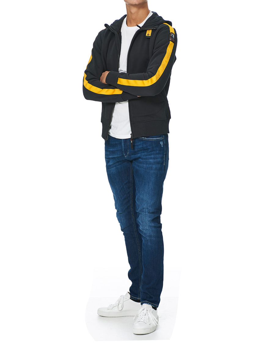 Herren | Pullover | Parajumpers | Aldrin Full-Zip Hoodie Black