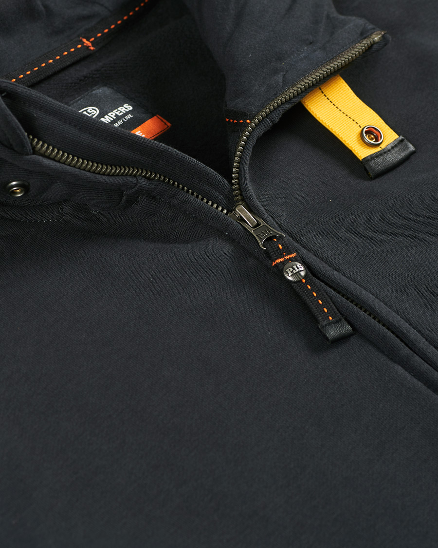 Herren | Pullover | Parajumpers | Aldrin Full-Zip Hoodie Black