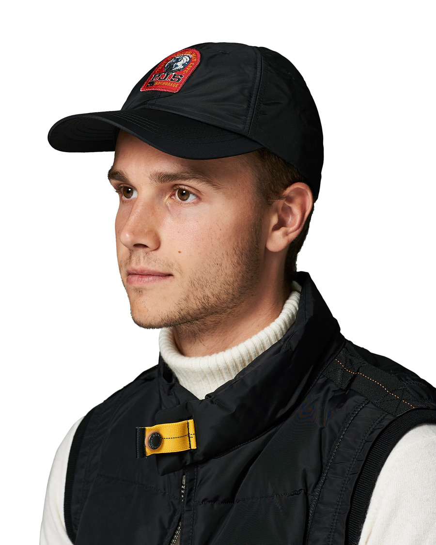 Herren | Parajumpers Patch Cap Black | Parajumpers | Patch Cap Black