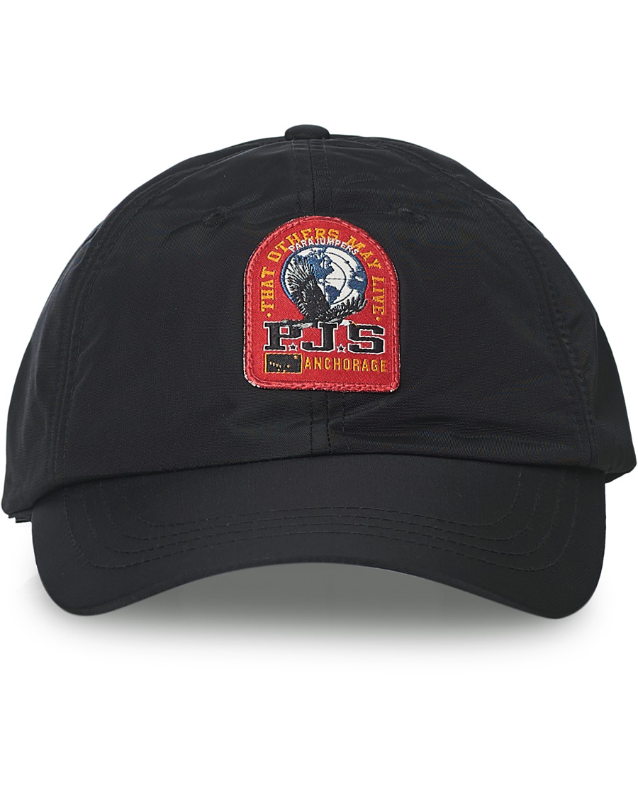 Herren | Parajumpers Patch Cap Black | Parajumpers | Patch Cap Black