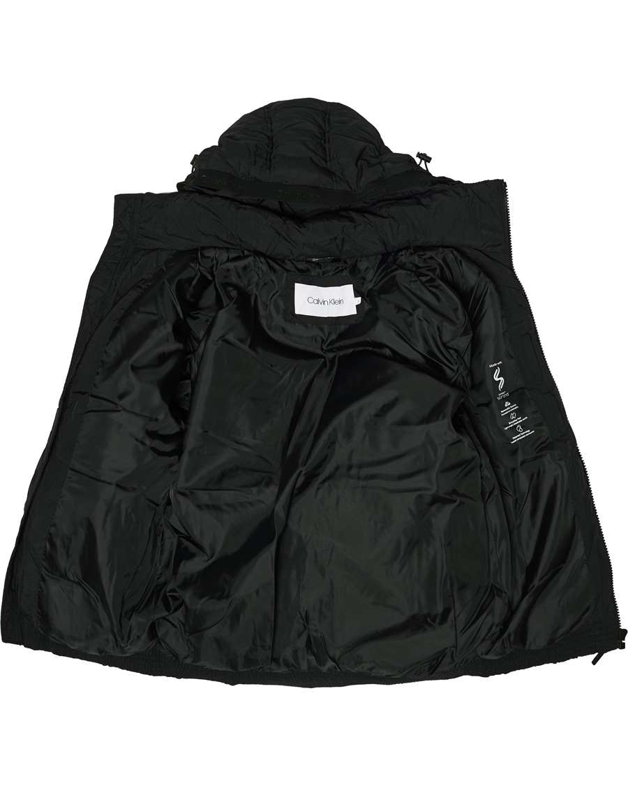 Herren | Jacken | Calvin Klein | Crinkle Nylon Puffer Jacket Black