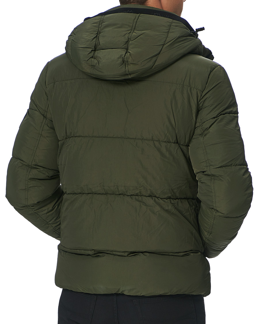 Herren | Jacken | Calvin Klein | Crinkle Nylon Puffer Jacket Dark Olive