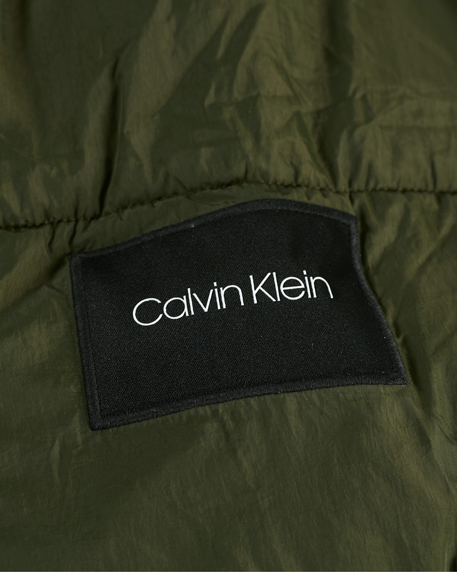 Herren | Jacken | Calvin Klein | Crinkle Nylon Puffer Jacket Dark Olive