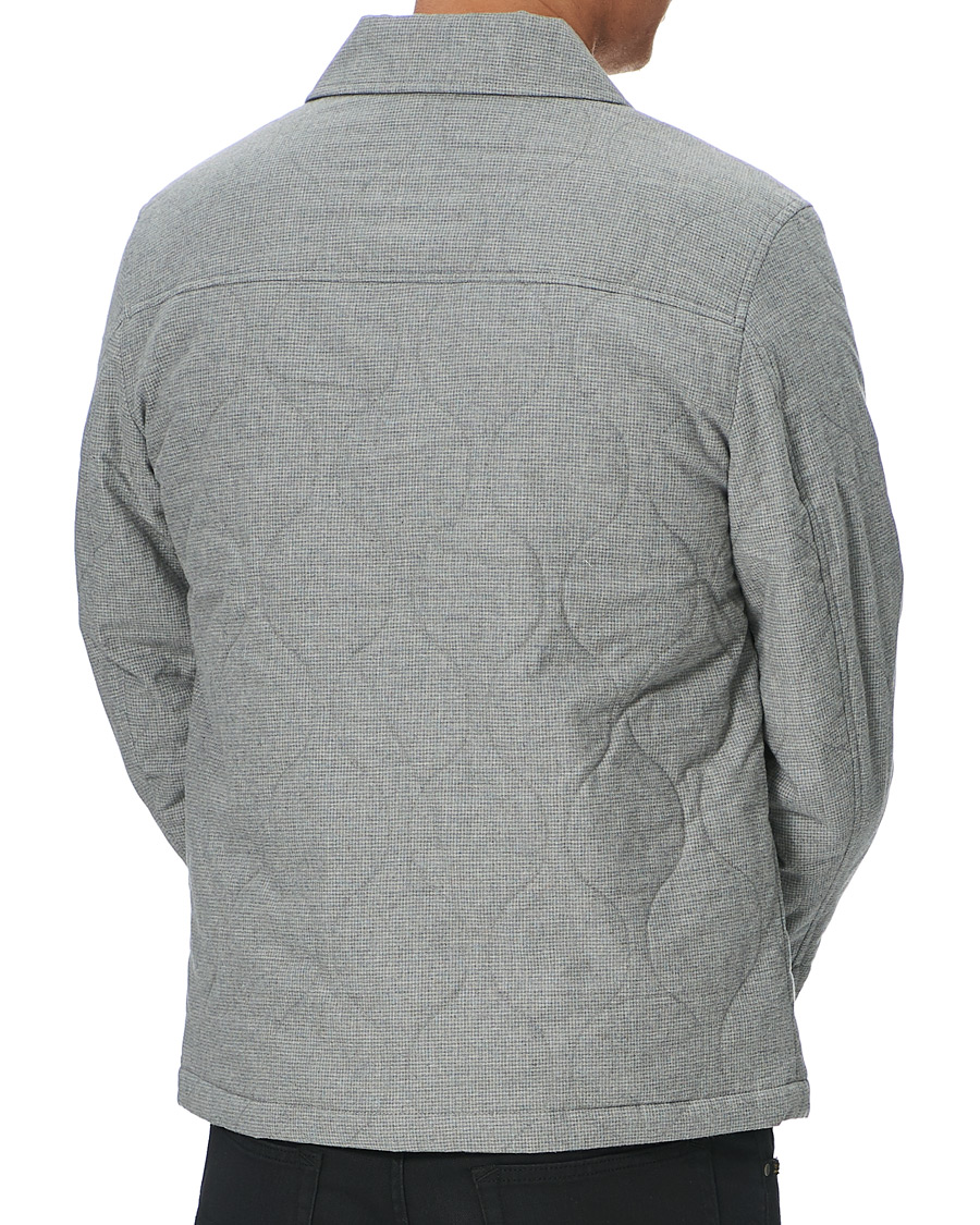 Herren | Jacken | Calvin Klein | Two Tone Light Padded Shirt Jacket Grey Heather