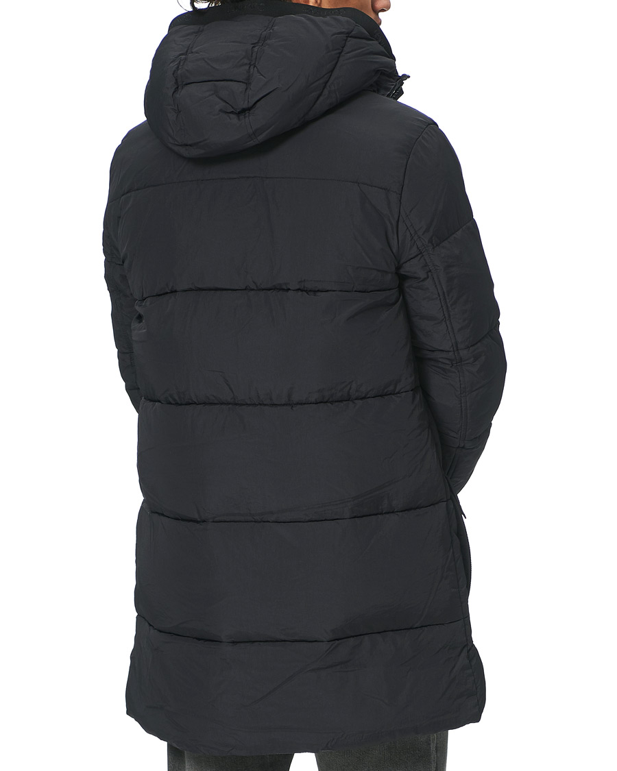 Herren | Jacken | Calvin Klein | Crinkle Nylon Puffer Parka Black