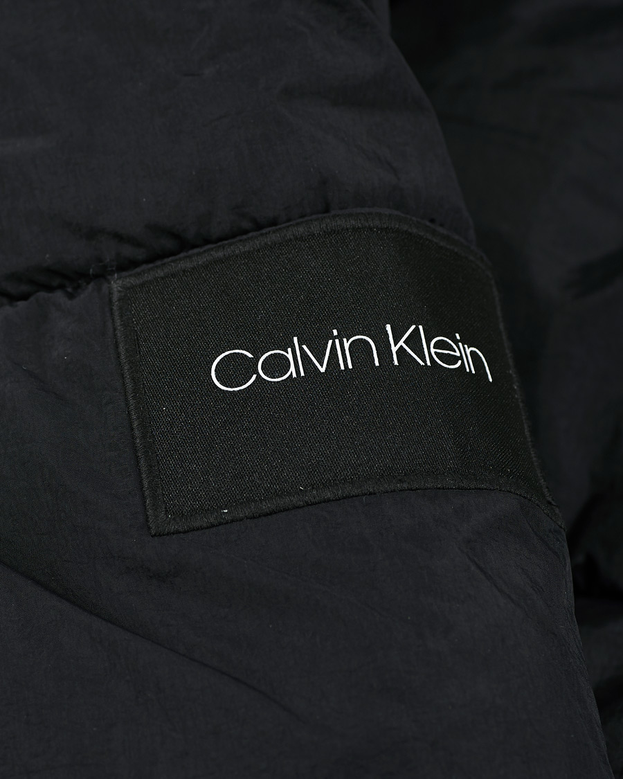 Herren | Jacken | Calvin Klein | Crinkle Nylon Puffer Parka Black