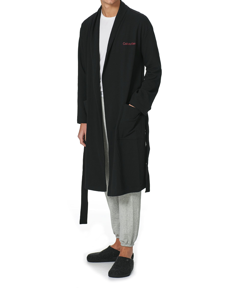 Herren | Schlafanzüge & Bademäntel | Calvin Klein | Loungwear Robe Black