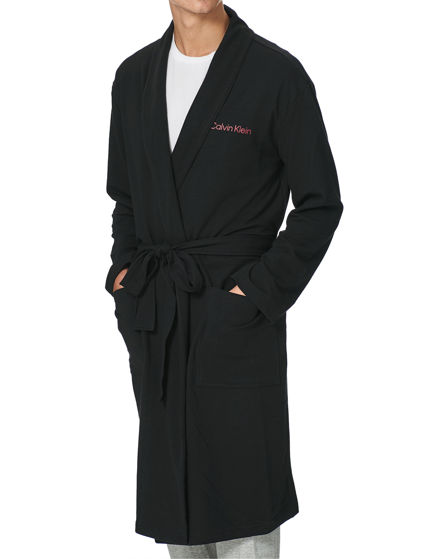 Herren | Schlafanzüge & Bademäntel | Calvin Klein | Loungwear Robe Black