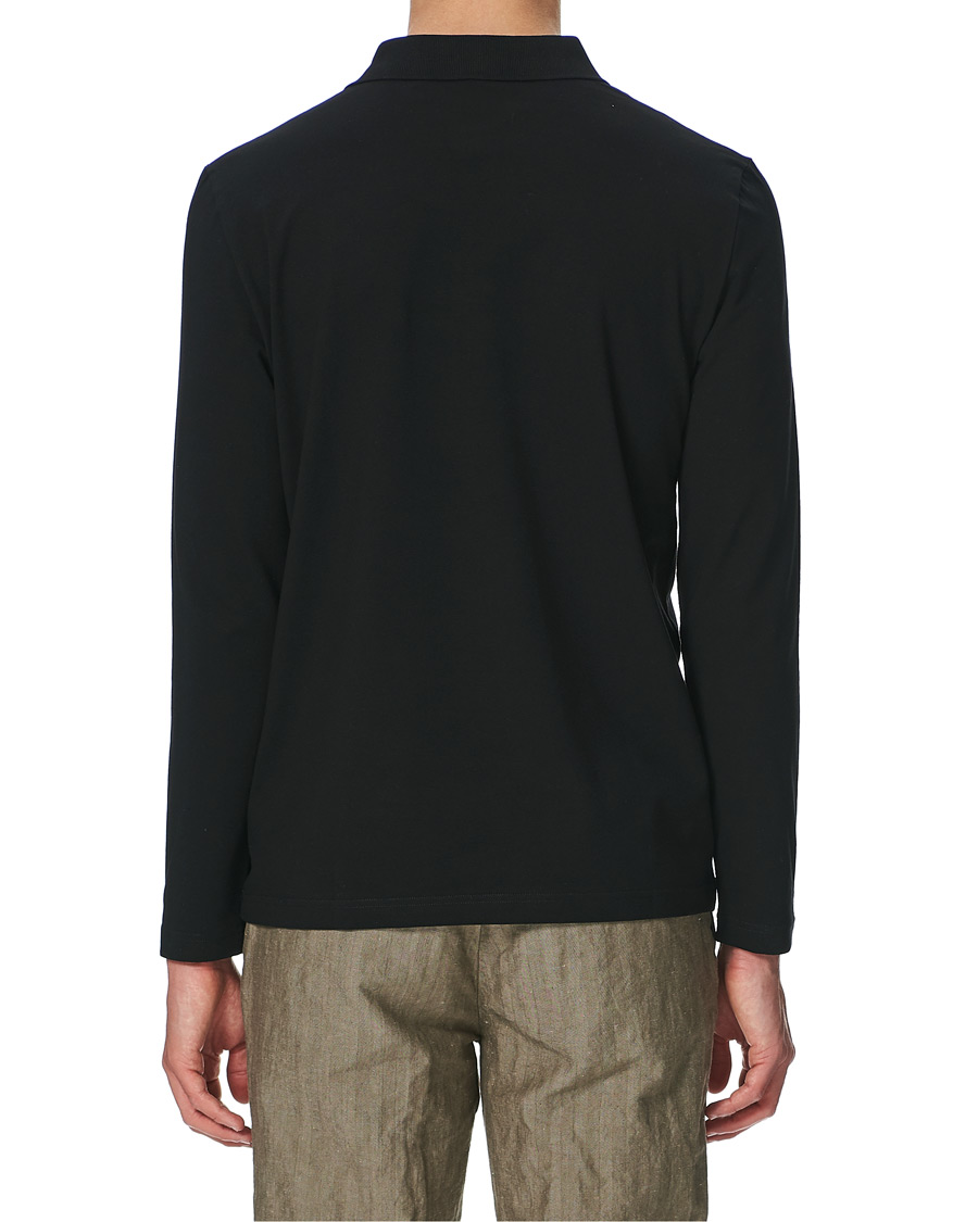 Herren | Pullover | Filippa K | Luke Lycra Poloshirt Black
