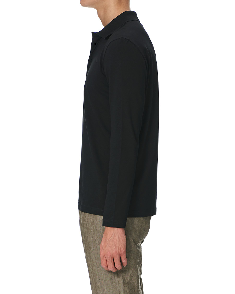 Herren | Pullover | Filippa K | Luke Lycra Poloshirt Black