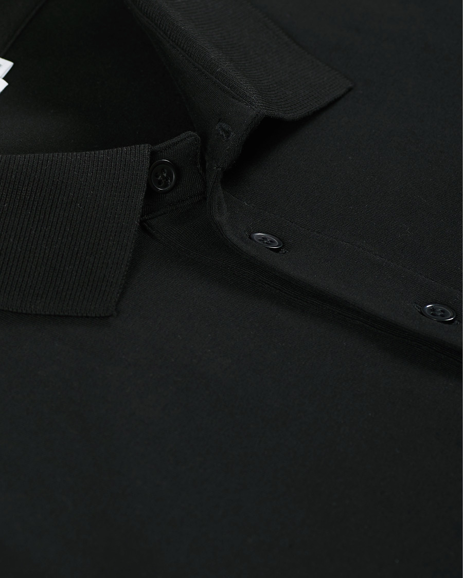 Herren | Pullover | Filippa K | Luke Lycra Poloshirt Black