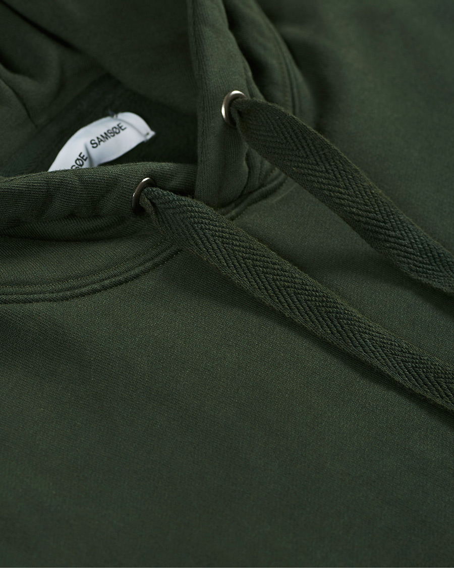 Herren | Pullover | Samsøe Samsøe | Samsøe & Samsøe Norsbro Hoodie Kambu Green