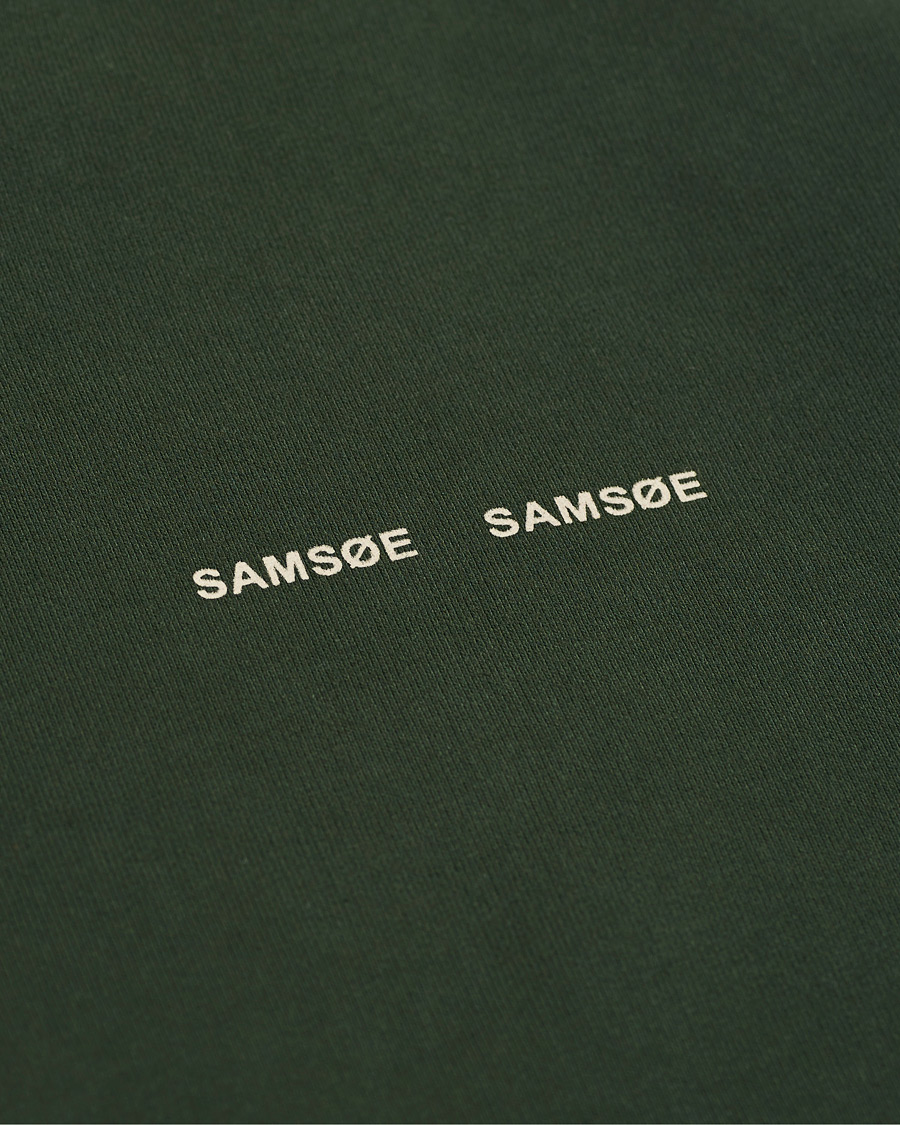 Herren | Pullover | Samsøe Samsøe | Samsøe & Samsøe Norsbro Hoodie Kambu Green