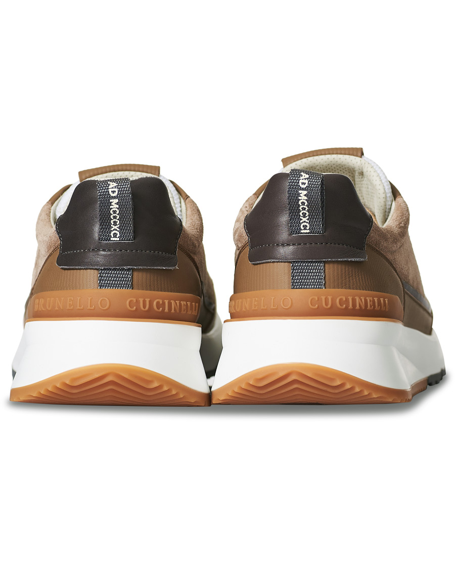 Herren | Brunello Cucinelli Running Sneaker Beige Suede | Brunello Cucinelli | Running Sneaker Beige Suede